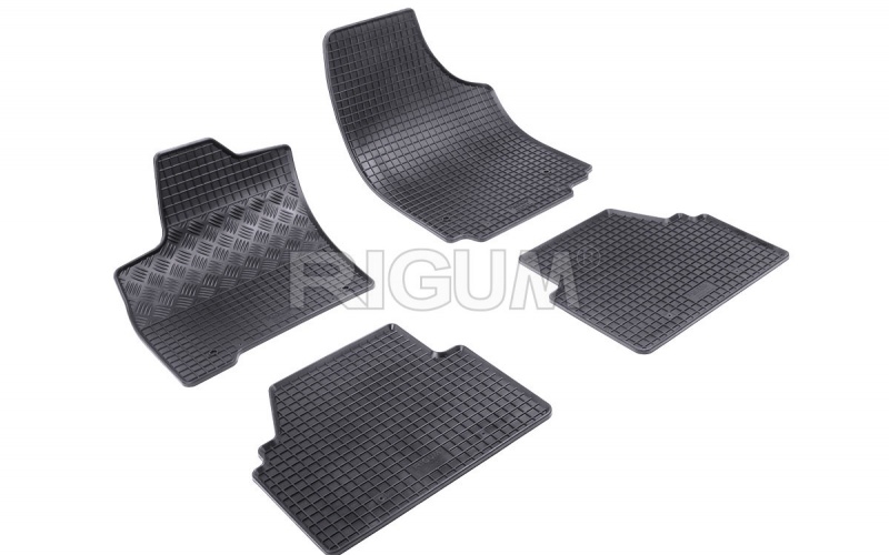 Rubber mats suitable for OPEL Meriva 2003-