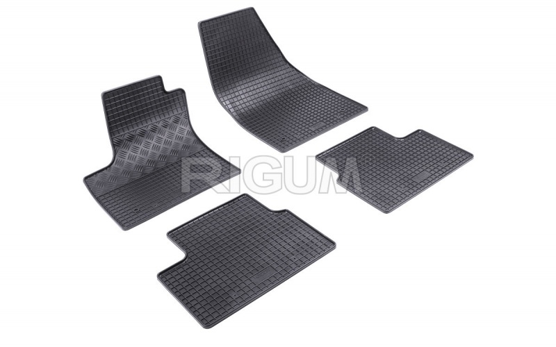 Rubber mats suitable for OPEL Meriva 2010-