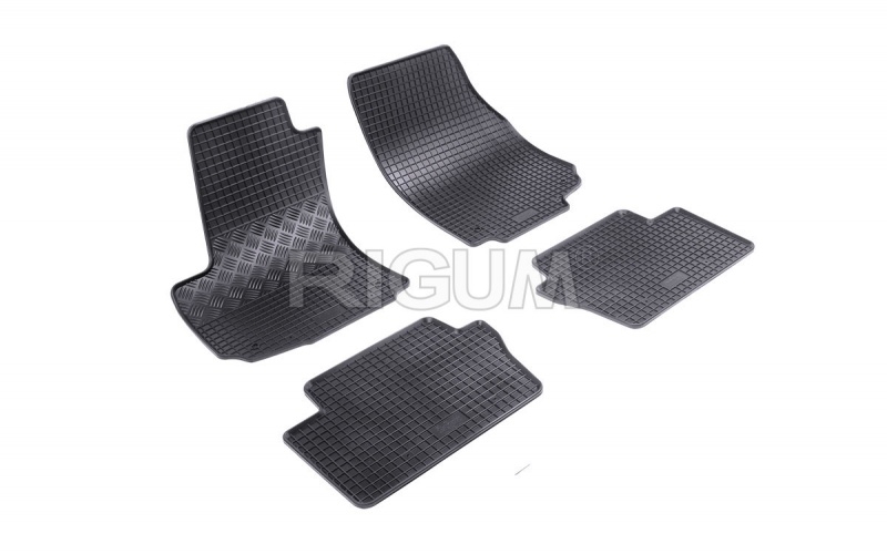 Rubber mats suitable for OPEL Zafira B 5m 2005-