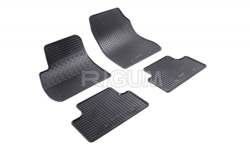 Rubber mats suitable for OPEL Zafira C 5m 2012-