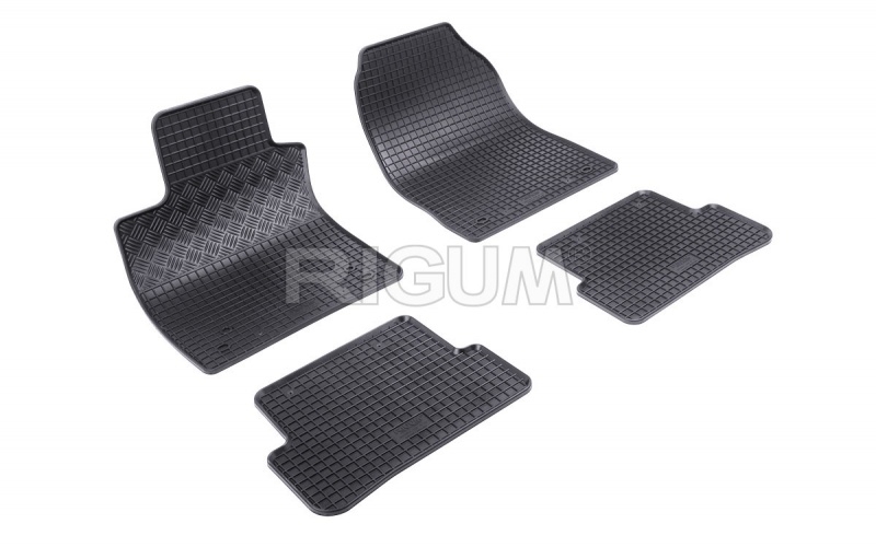 Rubber mats suitable for RENAULT Clio III Grandtour 2006-