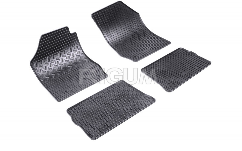 Rubber mats suitable for RENAULT Thalia II 2008-