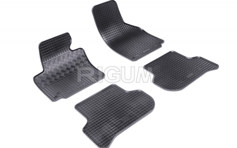 Rubber mats suitable for SEAT Altea 2005-