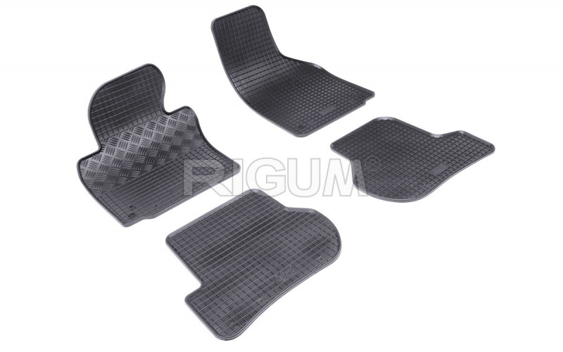 Rubber mats suitable for SEAT Leon 2006- 