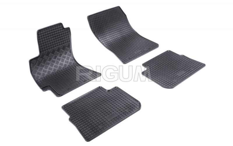 Rubber mats suitable for SUBARU Impreza 2008-