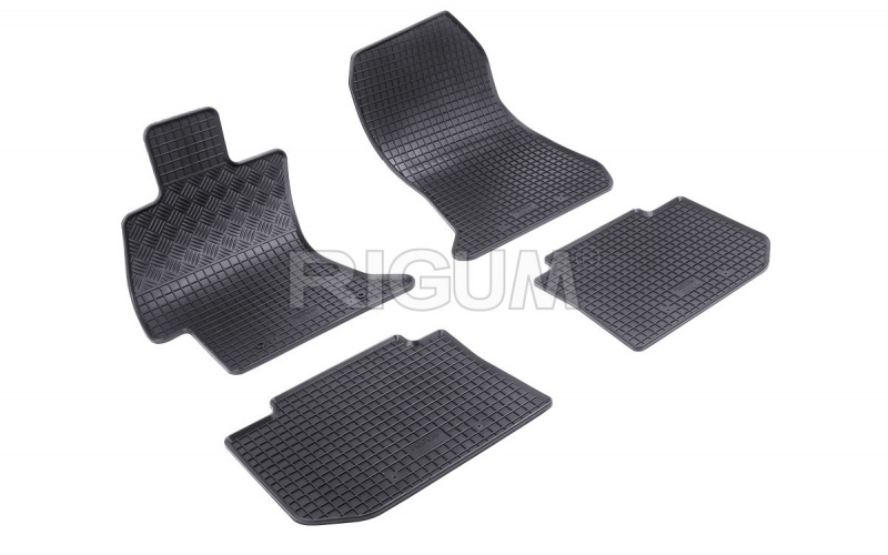 Rubber mats suitable for SUBARU XV 2012-