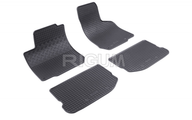 Rubber mats suitable for VW Bora 1998-