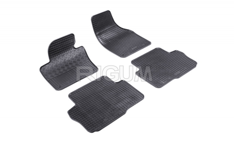 Rubber mats suitable for VW Sharan 5m 2010-