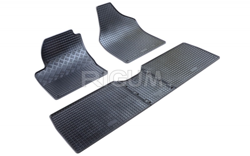 Rubber mats suitable for VW Sharan 5m 1995-