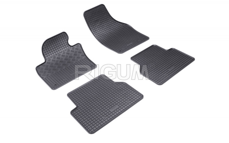 Rubber mats suitable for VW Tiguan 2008-