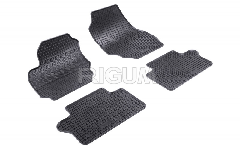 Rubber mats suitable for VOLVO S80 2006-