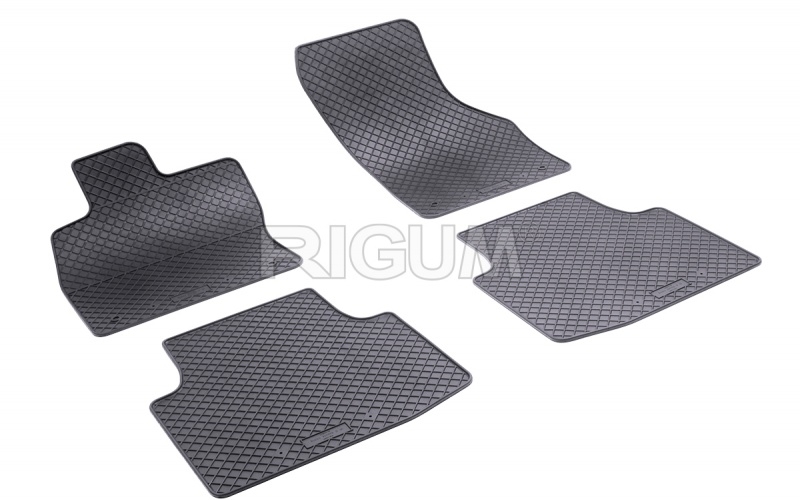 Rubber mats suitable for ŠKODA Superb III 2015- DESIGN