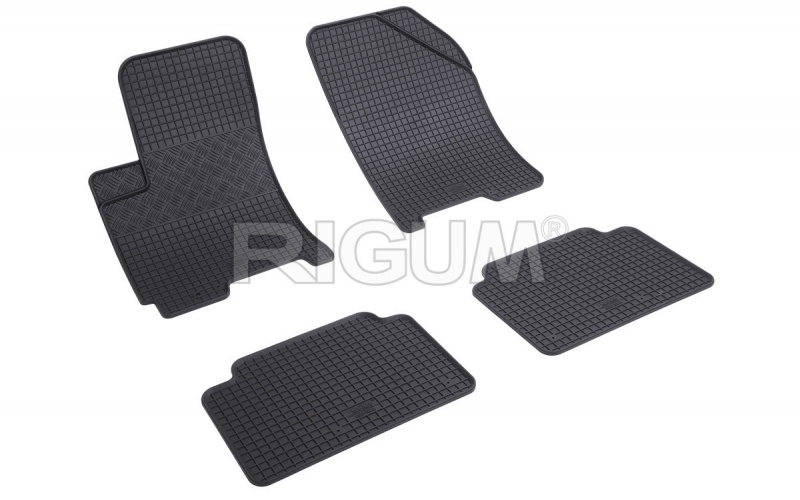 Rubber mats suitable for CHEVROLET Aveo 2004-