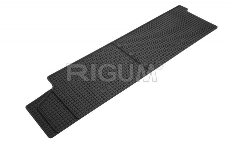Rubber mats suitable for VW T5 Transporter/Caravelle 2003- 2nd row