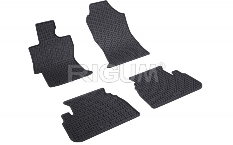 Rubber mats suitable for SUBARU Impreza 2018-