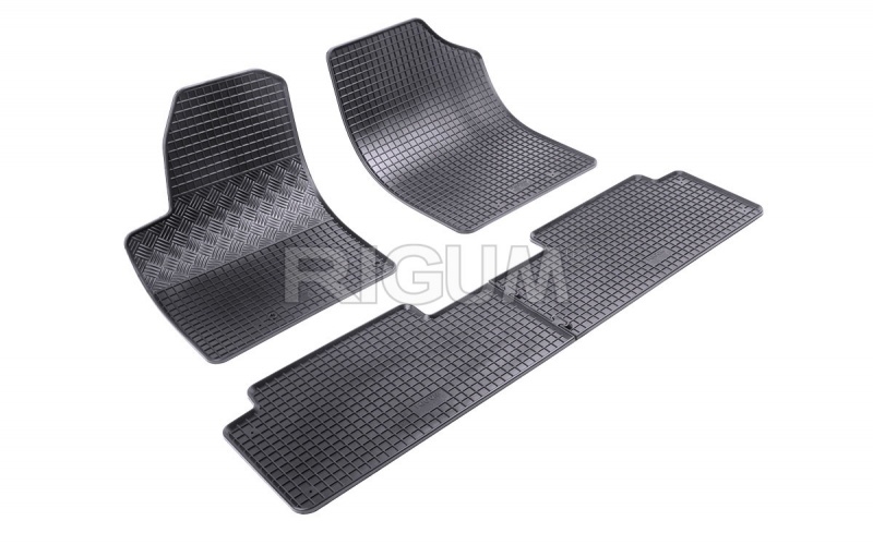 Rubber mats suitable for PEUGEOT Partner 5m 1999-