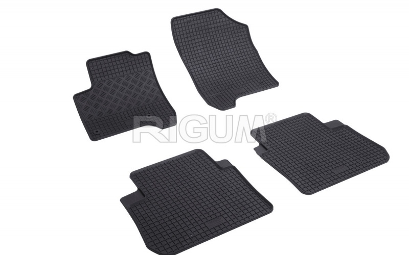 Rubber mats suitable for CITROËN C3 Picasso 2009-