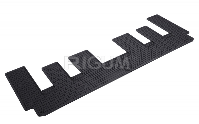 Rubber mats suitable for FORD Tourneo Custom 3rd row 2018-