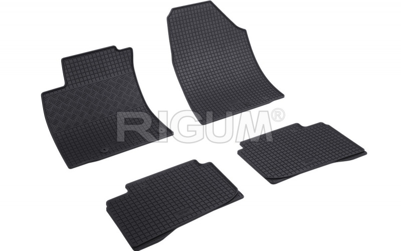 Rubber mats suitable for HYUNDAI Ioniq 2017-
