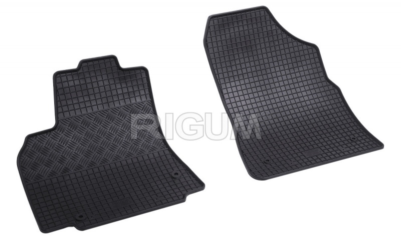 Rubber mats suitable for PEUGEOT Partner 2m 2008-