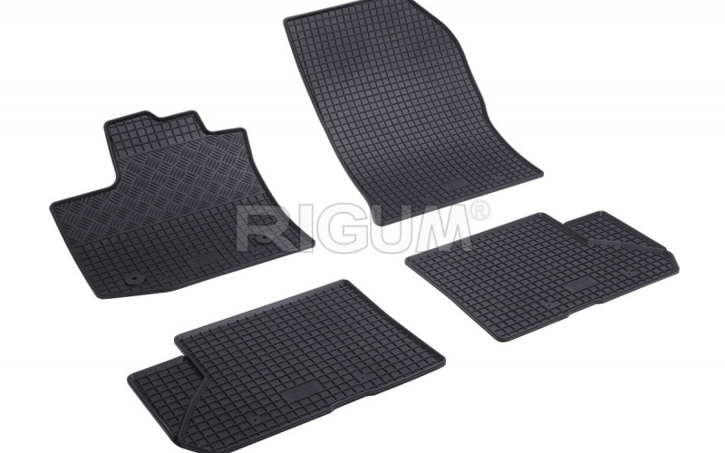 Rubber mats suitable for DACIA Lodgy 2012-
