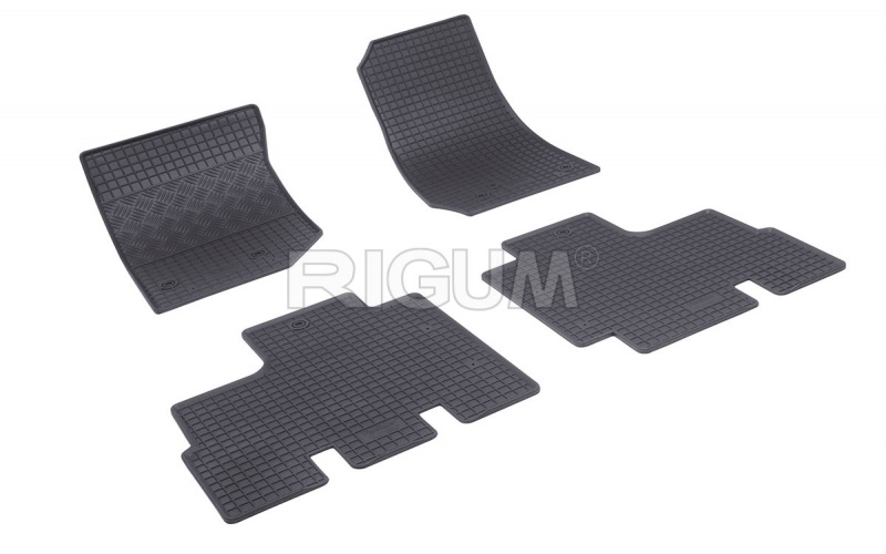 Rubber mats suitable for JEEP Wrangler 2007-