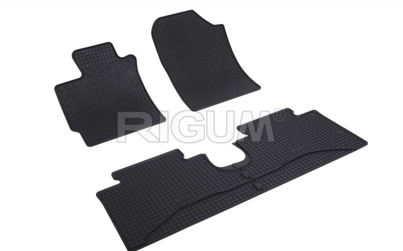 Rubber mats suitable for TOYOTA Yaris Hybrid 2012-