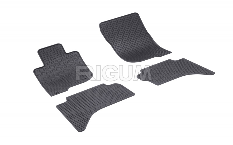 Rubber mats suitable for MITSUBISHI L200 2019-