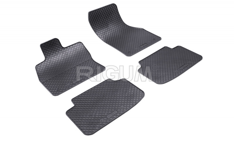 Rubber mats suitable for ŠKODA Octavia IV 2020- DESIGN