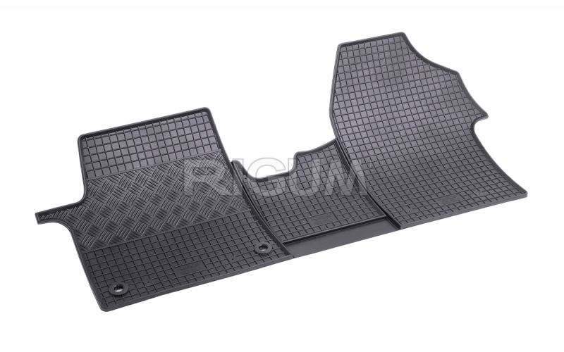 Rubber mats suitable for OPEL Vivaro 2/3m 2020-