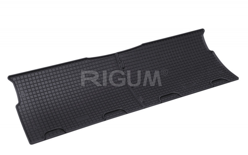 Rubber mats suitable for MERCEDES Vito 2nd row 2014-