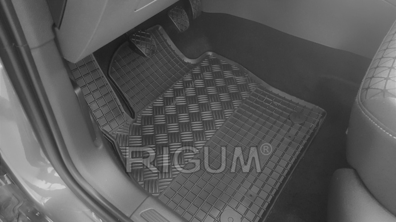Rubber mats suitable for AUDI A1 2019-