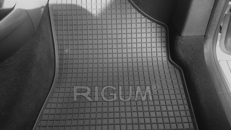 Rubber mats suitable for PEUGEOT Partner 5m 2008-
