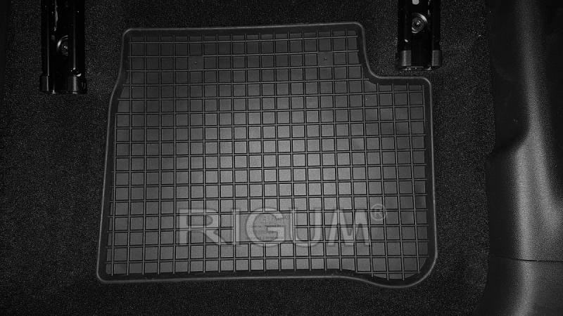Rubber mats suitable for CITROËN C3 2017-
