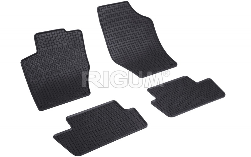 Rubber mats suitable for CITROËN C4 2011-