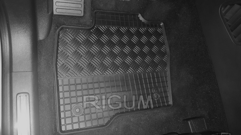 Rubber mats suitable for FORD Galaxy 2015-
