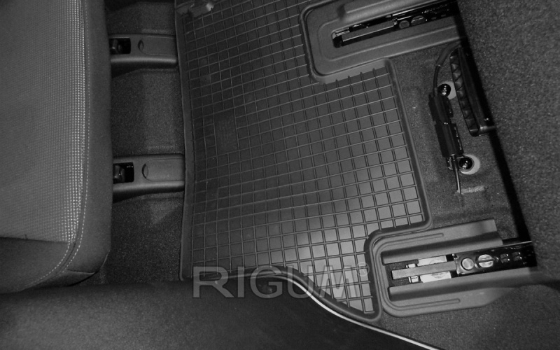 Резиновые коврики подходят для автомобилей KIA Sorento 3-ИЙ РЯД 2015-