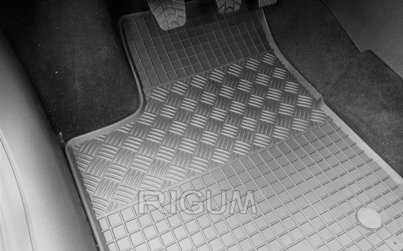 Rubber mats suitable for LADA Vesta 2015-