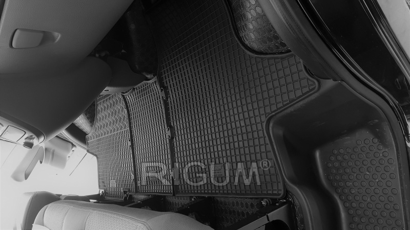 Резиновые коврики подходят для автомобилей MAXUS EV80 2018-