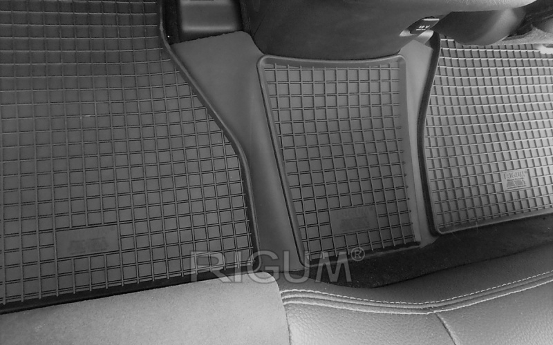 Rubber mats suitable for MERCEDES X-Class 2018-