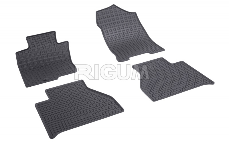 Rubber mats suitable for RENAULT Alaskan 2017-