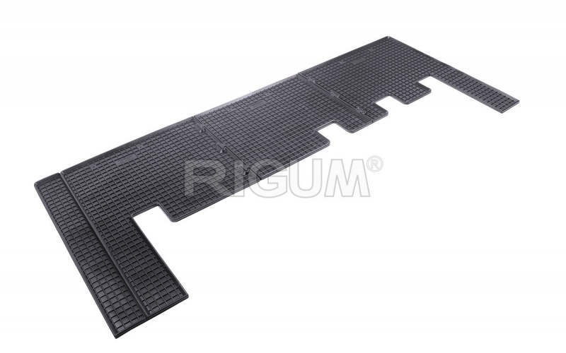 Rubber mats suitable for FORD Transit Custom jen 2nd row 2018-