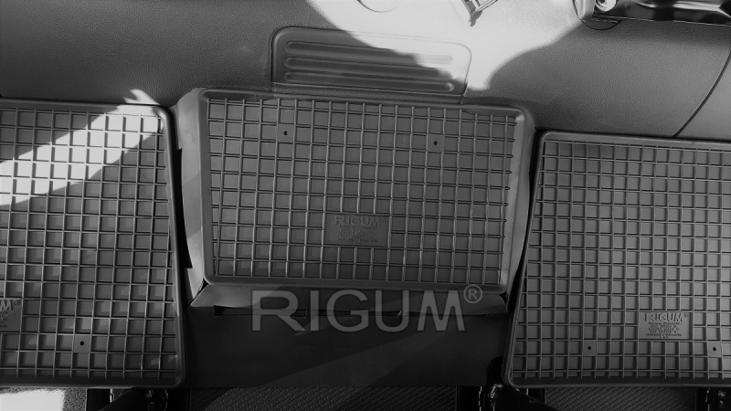 Rubber mats suitable for FIAT Talento 2016- 2nd row