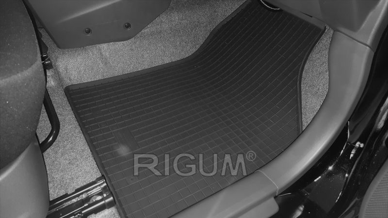 Rubber mats suitable for SUZUKI Celerio 2015-