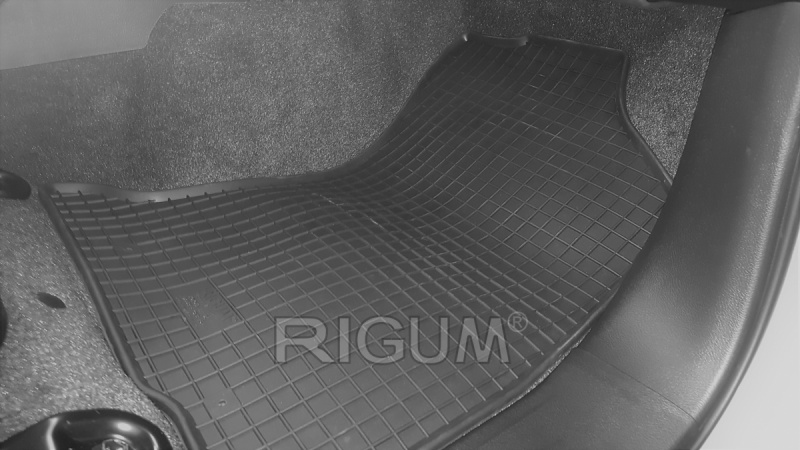 Rubber mats suitable for TOYOTA Hilux Double Cab 2016-