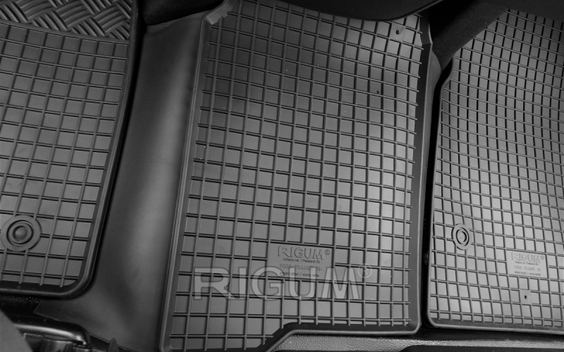 Резиновые коврики подходят для автомобилей FORD Transit 3m 2015-