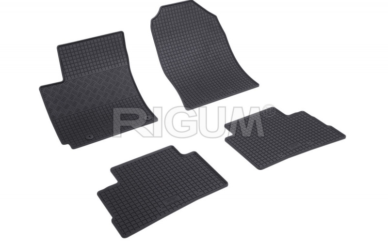 Rubber mats suitable for HYUNDAI Kona 2021-