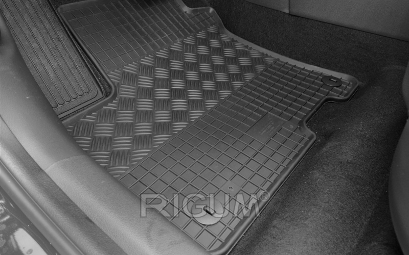 Rubber mats suitable for HYUNDAI Kona Electric 2021-