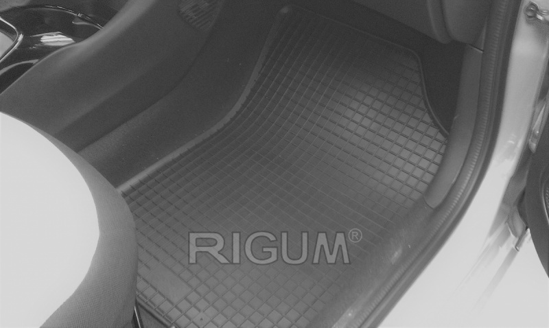 Rubber mats suitable for CITROËN C1 2014-