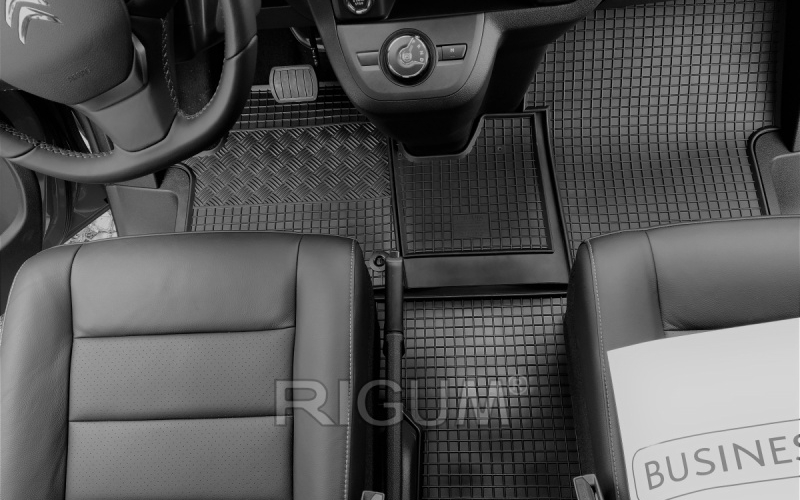 Резиновые коврики подходят для автомобилей TOYOTA Proace Verso 2m 2016- + TUNEL
